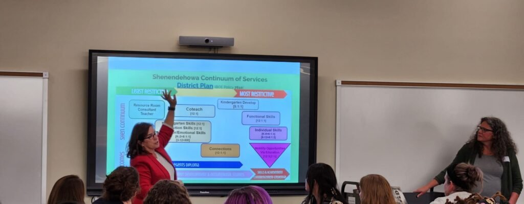 The Shenendehowa Special Education Department and Shenendehowa PTA Council